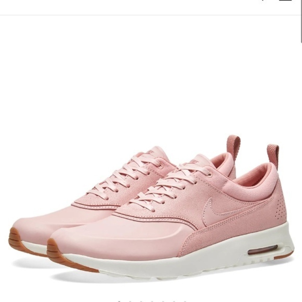 Nike Pink Air Max Sneakers with Air Cushioning